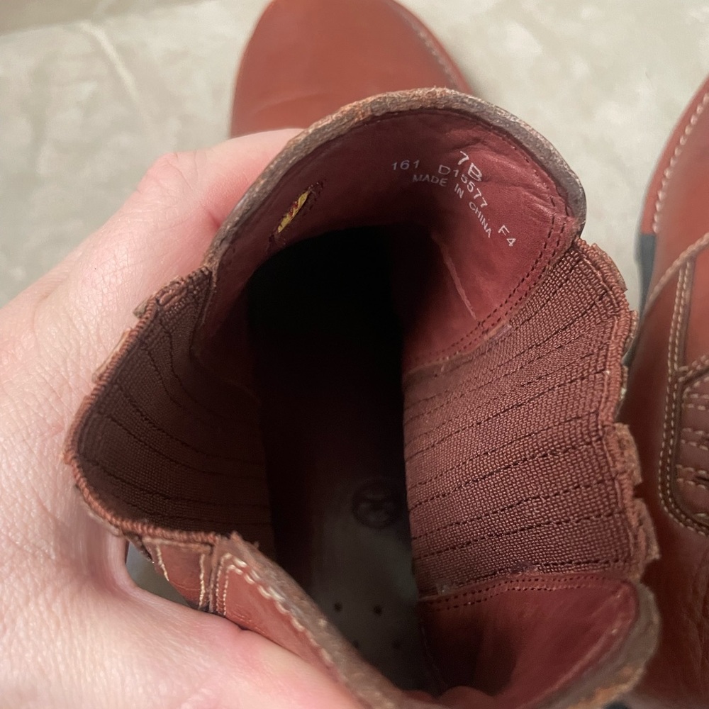 COLE HAAN Leather Waterproof Boots women’s size 7 - Picture 7 of 10